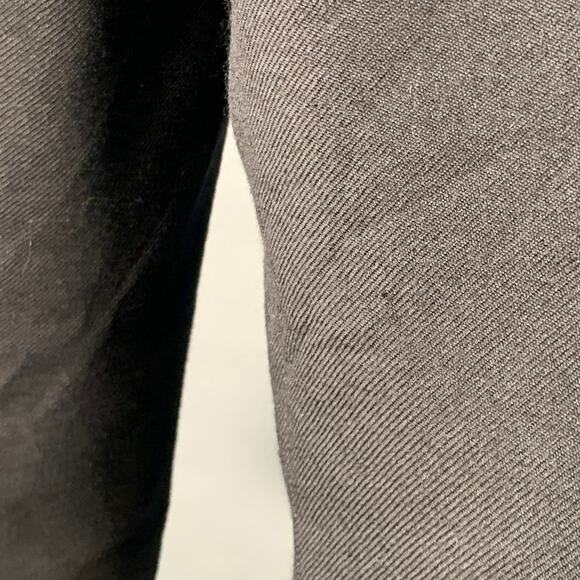 ARCHIVIO J.M.RIBOT Size M Black Wool Twill Single Breasted Buttoned Jacket - Picture 4 of 7